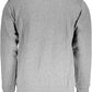 Gray Cotton Men Sweater - SEHABRANDS