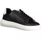 Black Leather Men Sneaker - SEHABRANDS