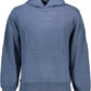 Blue Cotton Men Sweater - SEHABRANDS