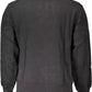 Black Cotton Men Sweater - SEHABRANDS