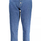 Blue Cotton Women Jeans - SEHABRANDS