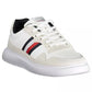 White Leather Men Sneaker - SEHABRANDS