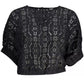 Black Polyester Women Blouse - SEHABRANDS