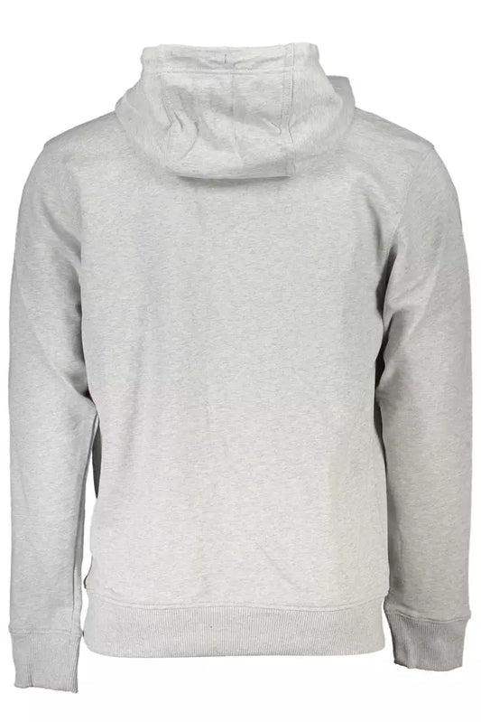 Gray Cotton Men Sweater - SEHABRANDS