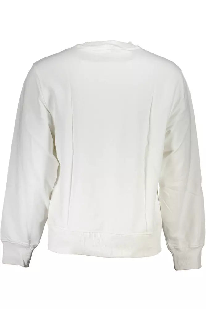 White Cotton Men Sweater - SEHABRANDS