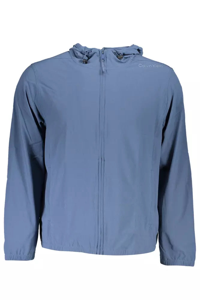 Blue Polyester Men Sweater - SEHABRANDS