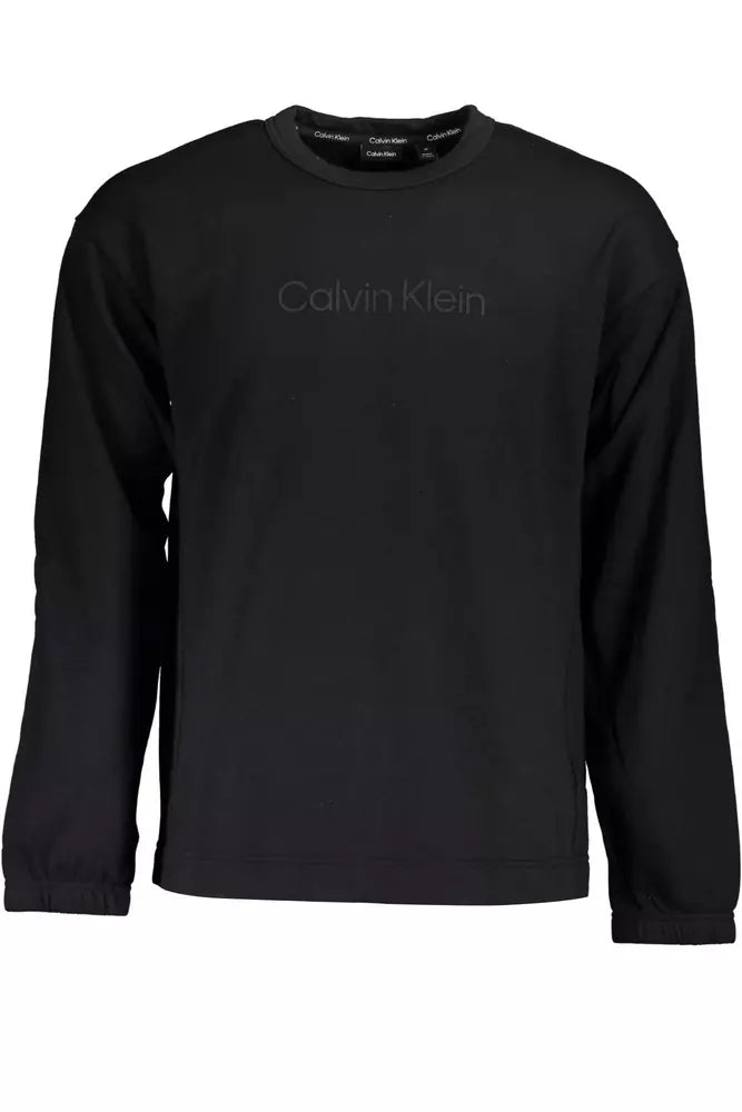 Black Cotton Men Sweater - SEHABRANDS