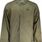 Green Nylon Men Jacket - SEHABRANDS