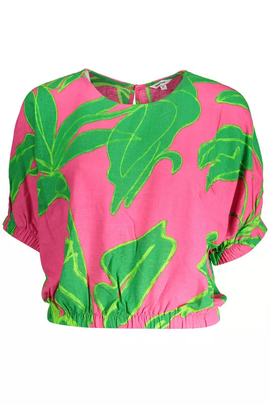 Pink Viscose Women Top - SEHABRANDS