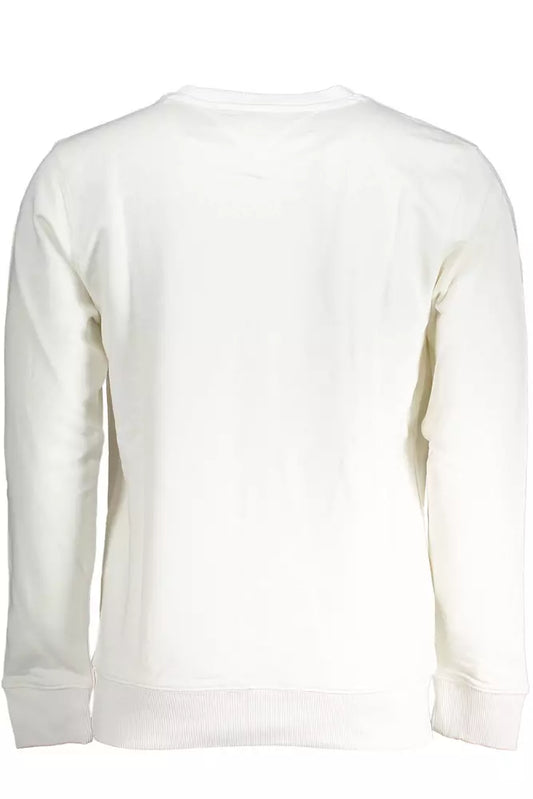 White Cotton Men Sweater - SEHABRANDS