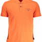 Red Cotton Men Polo Shirt - SEHABRANDS