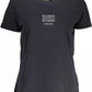 Black Cotton Women T-Shirt - SEHABRANDS