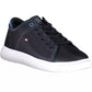 Blue Polyester Men Sneaker - SEHABRANDS