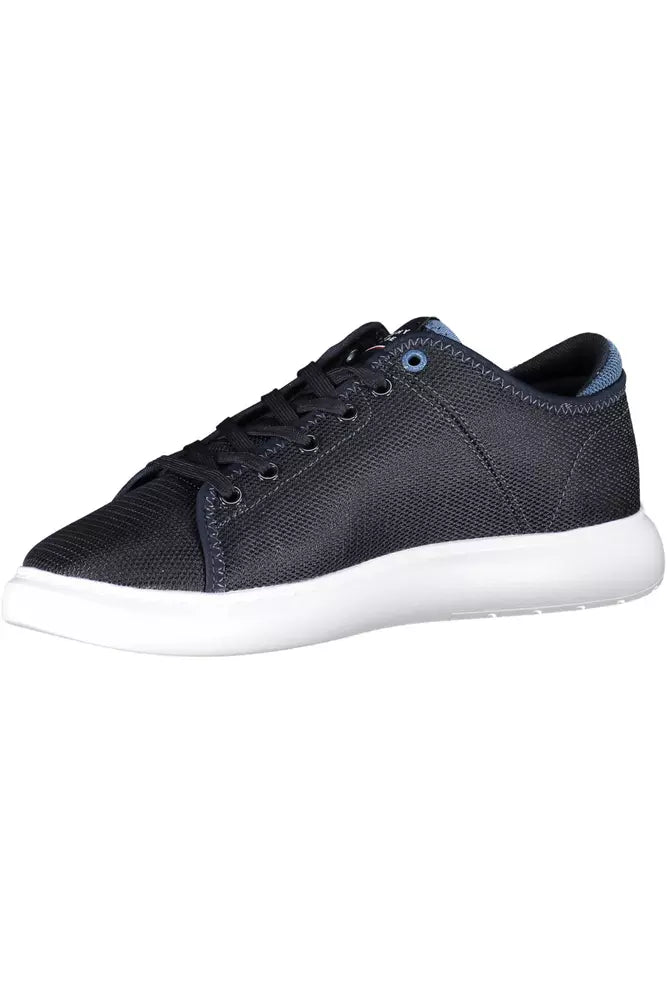 Blue Polyester Men Sneaker - SEHABRANDS