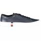 Blue Leather Men Sneaker - SEHABRANDS