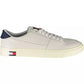 White Leather Men Sneaker - SEHABRANDS