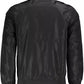 Black Polyester Men Jacket - SEHABRANDS