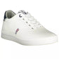 White Polyester Men Sneaker - SEHABRANDS