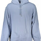 Light Blue Cotton Men Sweater - SEHABRANDS