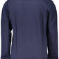 Blue Cotton Men Sweater - SEHABRANDS