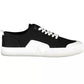 Calvin Klein Black Cotton Men Sneaker