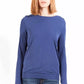 Blue Viscose Women Top - SEHABRANDS