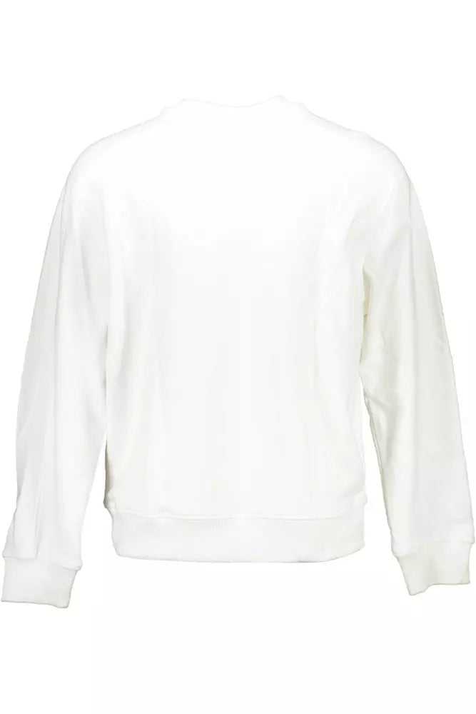 White Cotton Men Sweater - SEHABRANDS