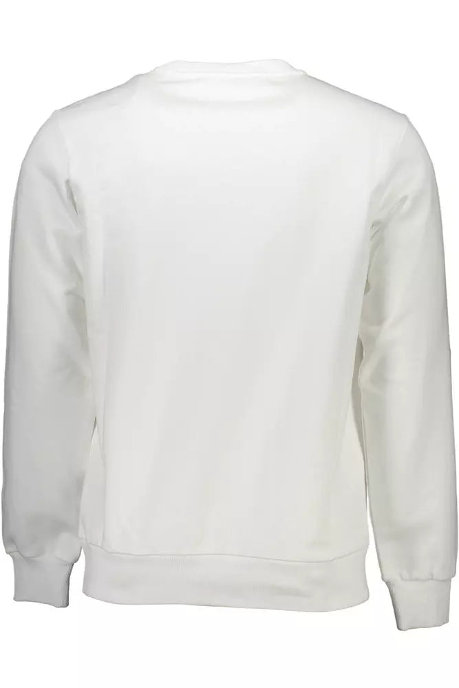 White Cotton Men's Sweater - SEHABRANDS