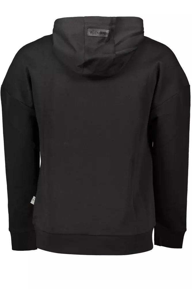 Black Cotton Men Sweater - SEHABRANDS