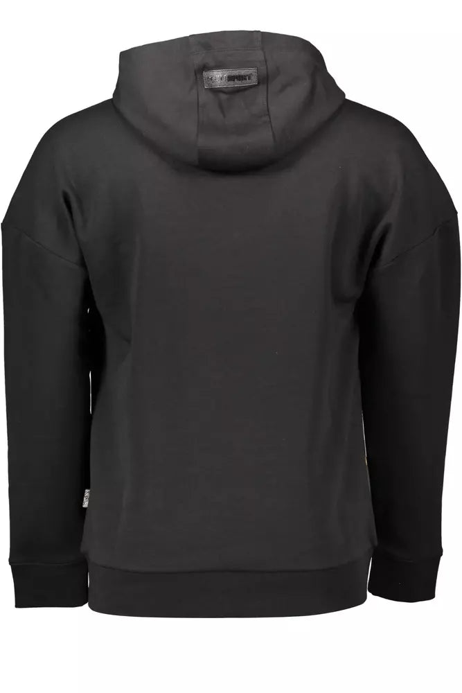 Black Cotton Men Sweater - SEHABRANDS