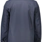 Blue Polyester Men Jacket - SEHABRANDS