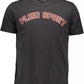 Black Cotton Men T-Shirt - SEHABRANDS