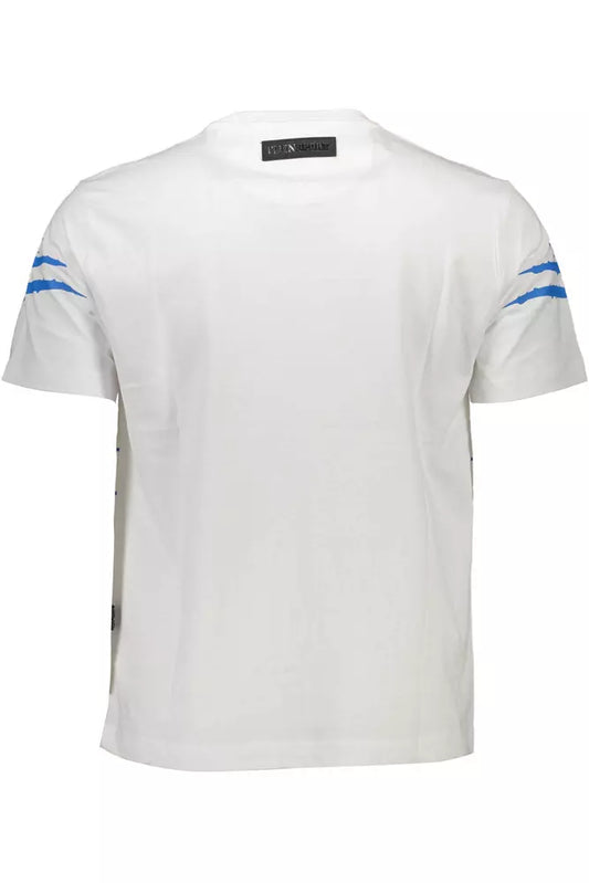 White Cotton Men T-Shirt - SEHABRANDS