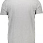 Gray Cotton Men T-Shirt - SEHABRANDS