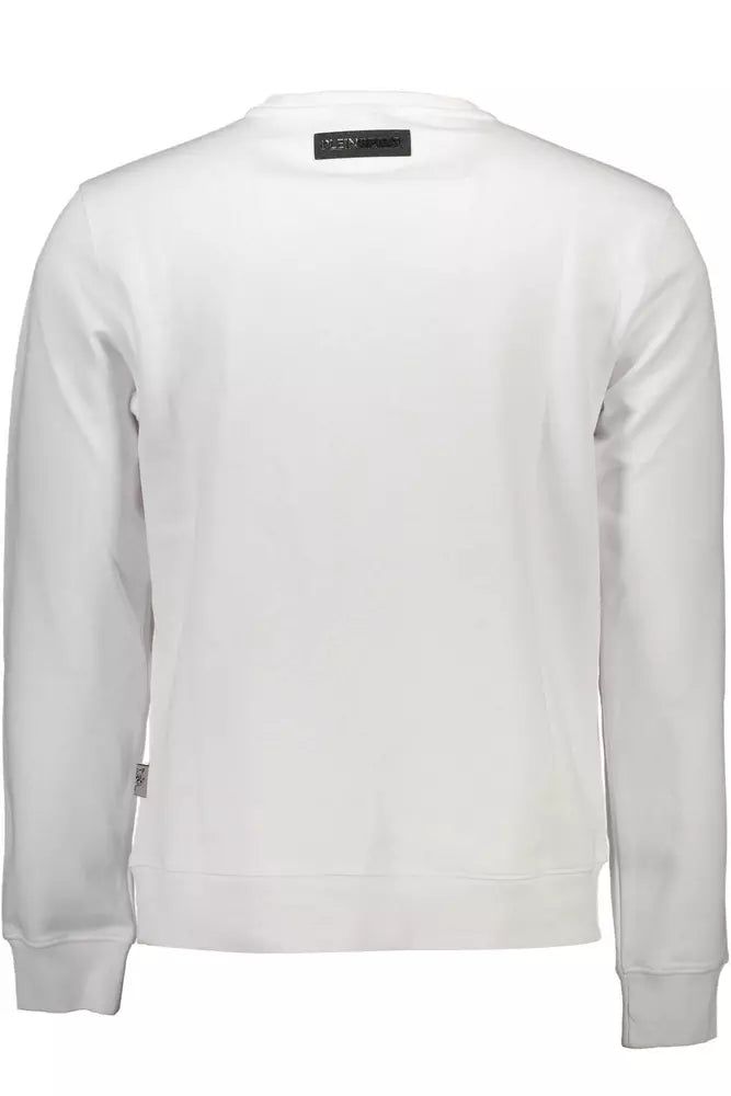 White Cotton Men Sweater - SEHABRANDS