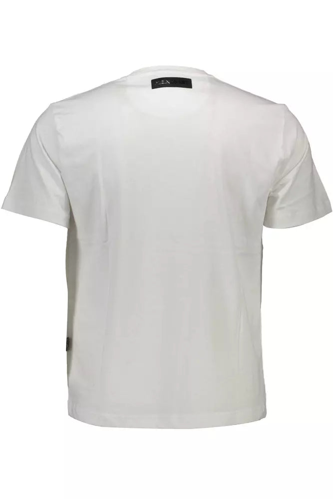 White Cotton Men T-Shirt - SEHABRANDS