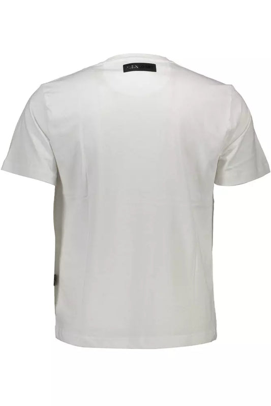 White Cotton Men T-Shirt - SEHABRANDS