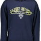 Blue Cotton Men Sweater - SEHABRANDS