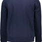 Blue Cotton Men Sweater - SEHABRANDS