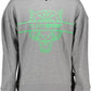 Gray Cotton Men Sweatshirt - SEHABRANDS