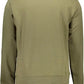 Green Cotton Men Sweater - SEHABRANDS