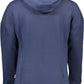 Blue Cotton Men Sweater - SEHABRANDS