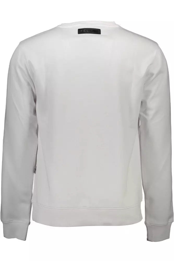 White Cotton Men Sweater - SEHABRANDS