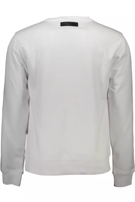 White Cotton Men Sweater - SEHABRANDS