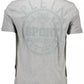 Gray Cotton Men T-Shirt - SEHABRANDS