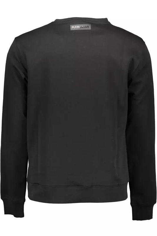 Black Cotton Men Sweater - SEHABRANDS