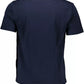 Blue Cotton Men T-Shirt - SEHABRANDS