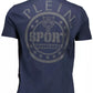 Blue Cotton Men T-Shirt - SEHABRANDS