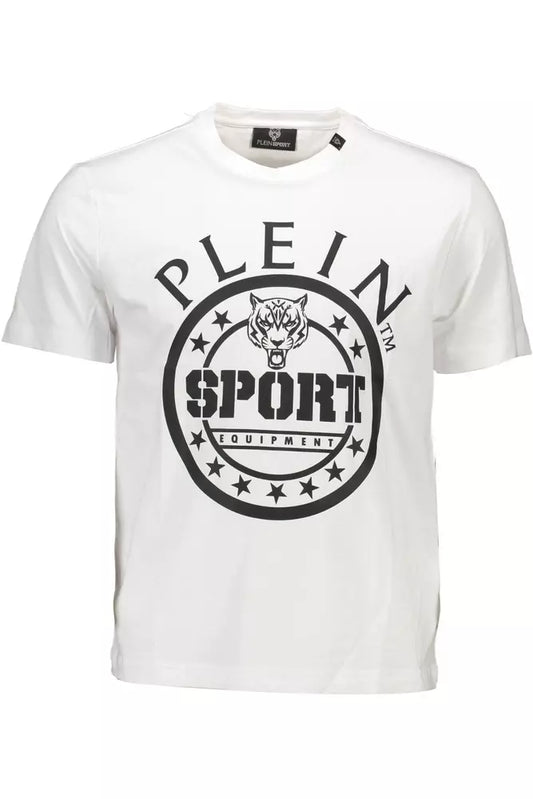 White Cotton Men T-Shirt - SEHABRANDS