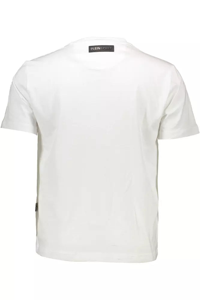 White Cotton Men T-Shirt - SEHABRANDS